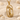 Virgo Wheat Bearer Pendant, gold vermeil finish product photo