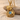 Aquarius Blue Topaz Urn Pendant in gold vermeil, product photo