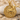 Taurus Laurel Bull Pendant, gold vermeil finish product photo