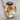 Keystone Garnet Buttress Ring, gold vermeil, angled product photo