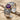 Amethyst Rococo Shell Bracelet, two-tone, product view
