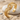 Fern Frond Bypass Bracelet in gold vermeil, product view