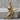 Acanthus Skull Pendant, gold vermeil, angled product photo