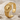 Sun Ray Medallion Bracelet, gold vermeil, product photo