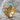 Santa Muerte Turquoise Shoulder Ring, gold vermeil, angled product photo