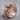 Moonstone Golden Retriever Ring, rose gold plated, angled product photo