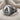 Sailing ship intaglio ring, oxidized silver, product view