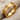 Recessed Rail Ring in gold vermeil, studio product photo