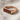 Stripe Bar Signet Ring, rose gold, angled product photo