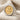 Horseman Coin Signet Ring, two-tone, angled view with gold coin center