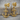 Anchor Wave Crest Earring in gold vermeil, studio product photo