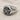 Stella Star Signet Ring, oxidized silver, product view