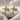 Rope Cross Stud Earring, gold vermeil, product photo