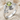 Peridot Oak Sapling Ring, polished silver, front product view