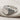 Chevron Cushion Signet Ring, oxidized, studio product photo