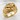 Bat Drapery Crest Ring, gold vermeil product photo