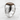 Ossuary Tiger Eye Ring, polished silver, angled front view