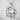 Sakura Layered Blossom Pendant, polished silver, front view on white