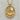 Koi Moonstone Pool Pendant, gold vermeil, front product view