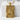 Dragon and Phoenix Buddha Pendant, gold vermeil, front product view