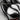 Kitsune Festival Mask Pendant, oxidized, close-up of mask face