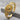 Sunflower Seed Disc Bracelet, gold vermeil, angled product photo