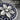 Byzantine Tessera Rosette Pendant, oxidized, close-up of central flower and enamel