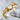 Gotland Quartz Bead Bracelet in gold vermeil, angled product photo