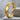 Viking Beast Name Bracelet, gold vermeil, product photo