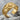 Compass Wave Crest Bracelet, gold vermeil finish, product photo