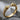 Bear Facing Heads Bracelet, gold vermeil, product photo