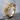 Olive Leaf Stacking Ring, gold vermeil, angled product photo