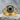 Evil Eye Golden Lid Ring, gold vermeil, product photo
