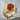 Carnelian Hexagon Chamfer Ring, gold vermeil, product photo angled view