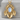Moonstone Iris Petal Pendant, gold vermeil, product photo