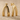 Intersecting Arch Drop Earring, gold vermeil, product view
