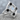 Moonstone Spinel Lozenge Ring, polished silver product view