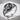 Amethyst Butterfly Seal Ring, oxidized silver, product view