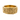 Front view of gold vermeil Maltese cross ring highlighting intricate vintage heraldic scrollwork and 3D design details