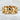 Heart Crown Ring, gold vermeil, front view on stone surface