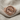 Double Koi Fish Ring, rose gold, front view highlighting warm metal finish