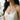 Zen Enso Circle Pendant worn on model neck