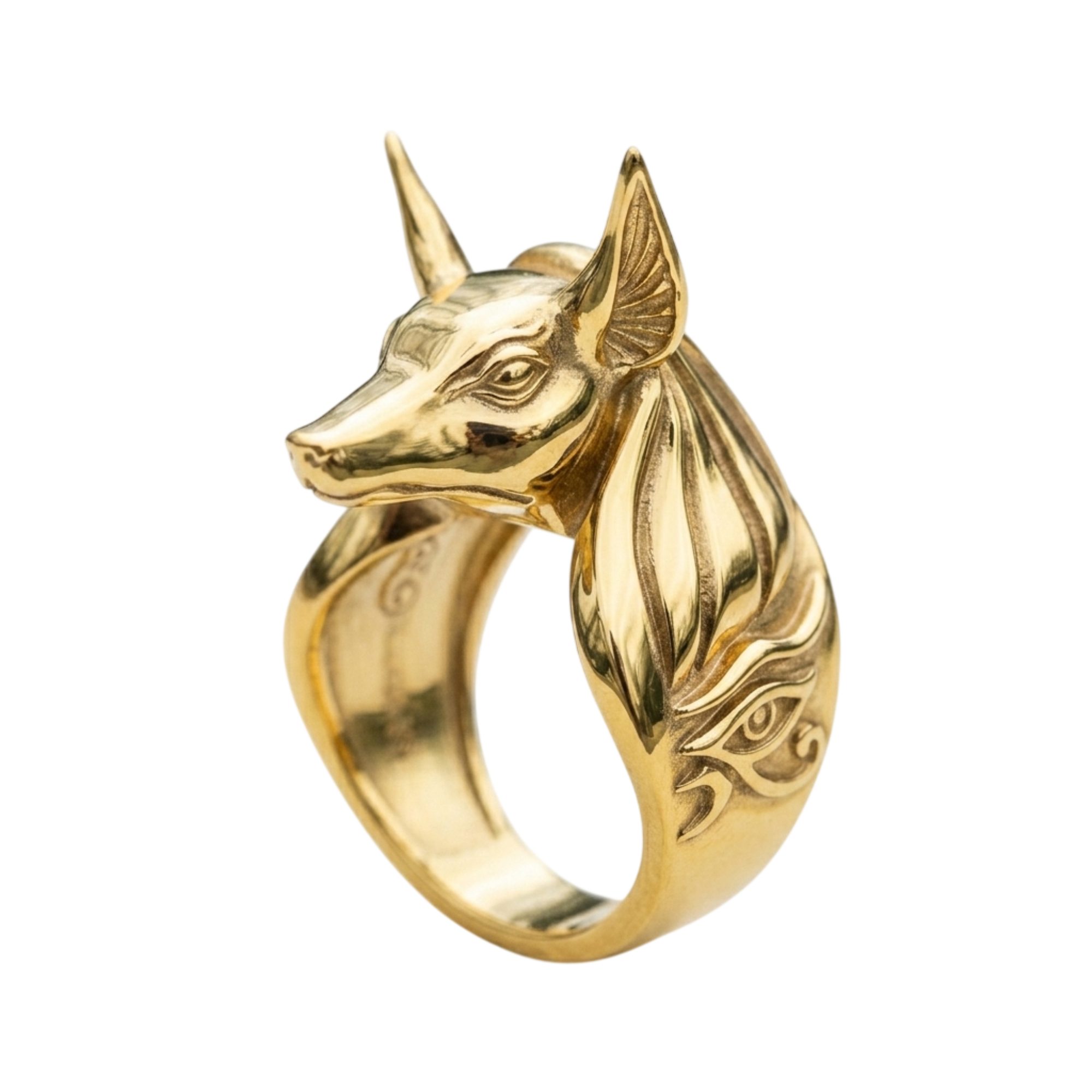 Anubis Ring | Gold Vermeil | Sarnion