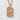 Great Wave Mount Fuji Pendant, rose gold, front view on white