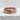 Tree Bark Band Ring, rose gold, product photo on stone