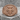 Serbian Cross Ring, rose gold, front view