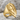 Archer Bow Thumb Ring, gold vermeil, product photo on stone