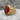 Carnelian Dragon Ring, gold vermeil, product photo on stone