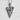 Pizza Slice Pendant, polished silver, front product view