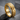 Cracked Spinner Ring, gold vermeil finish, product photo on stone